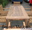Teak Tisch Teakgartentisch aus Holz Esstisch Massivholz